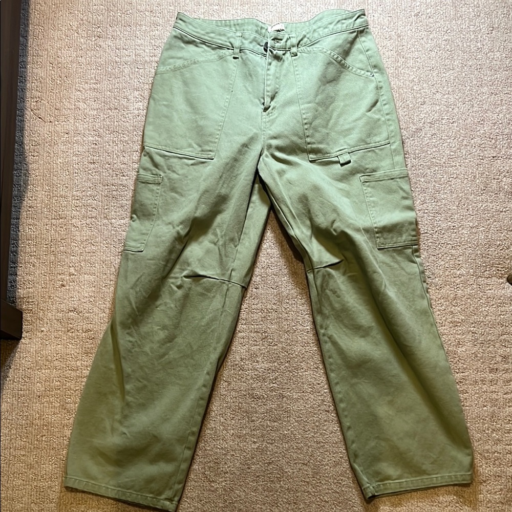Women's Billabong Green Cargo Pants